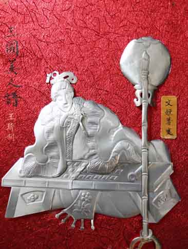 許昌:《三國美人譜》系列人物浮雕驚艷亮相