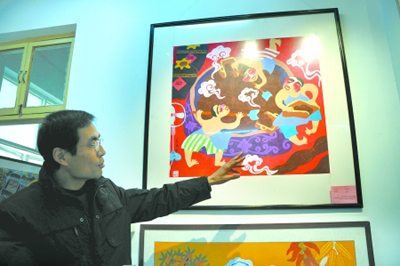 舞陽縣:“草根畫作”登入“高雅之堂”