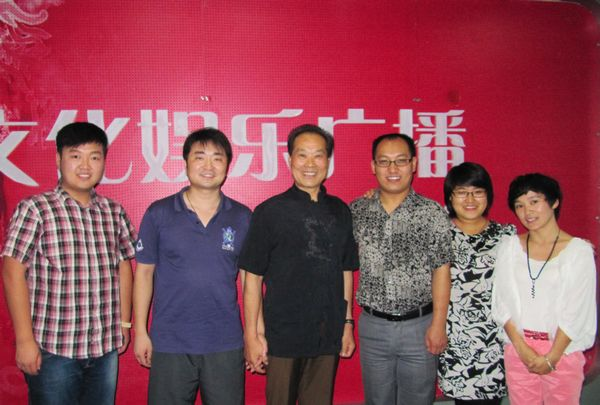 豫東紅臉王劉忠河做客文化娛樂廣播