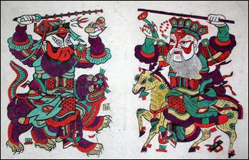 探訪開封朱仙鎮(zhèn)年畫世家