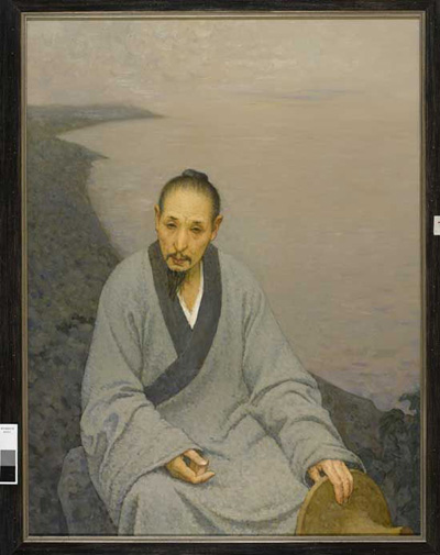 靜謐之美――試評靳尚誼的《八大山人》