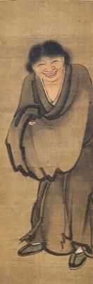 宋代顏輝《寒山拾得圖》賞析
