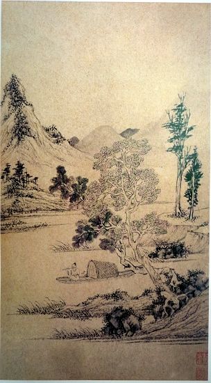 明文徵明《江南春圖》研究