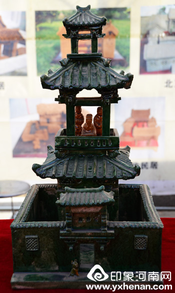 康氏泥玩民居藝術參展第八屆中國(鶴壁)民俗文化節