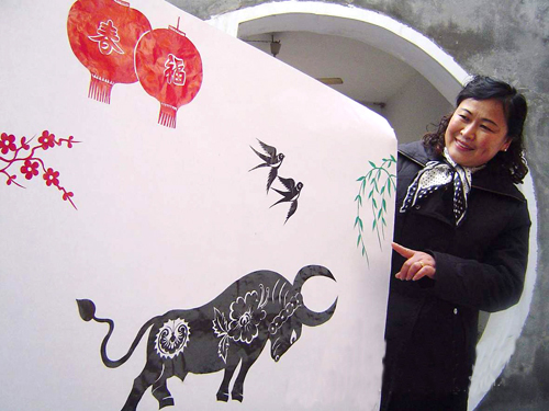 胡明:唐派剪紙傳承人